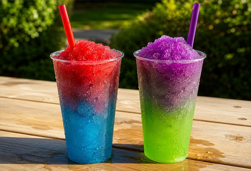 Slush ice børnefødselsdag
