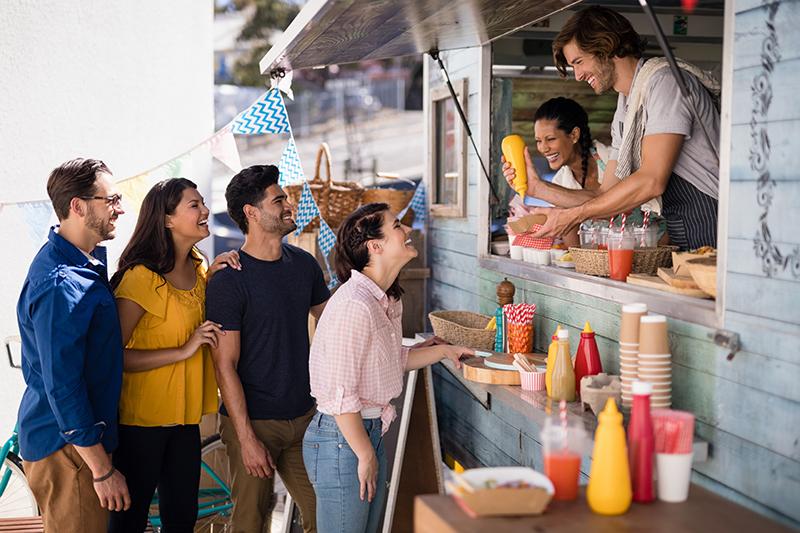 Street food vog til bryllup