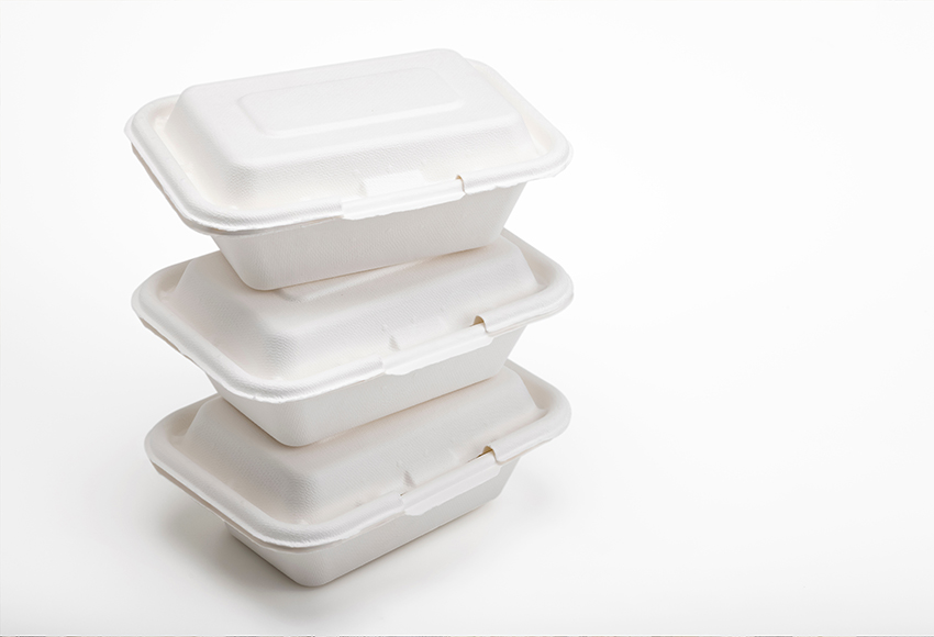 Take away emballage Bagasse