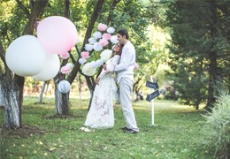 Bryllupsballoner: Sådan kan du pynte op